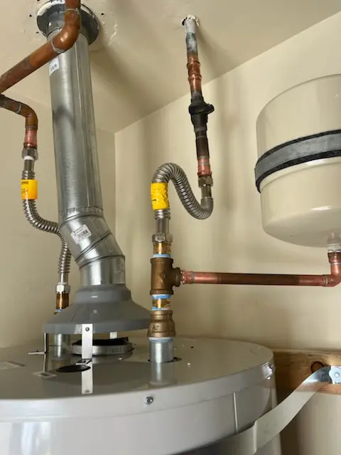Water heater installation and plumbing repair in Amber Sweet Farms